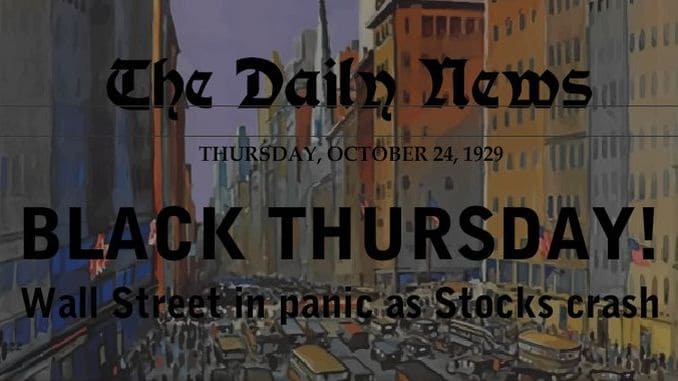 Black Thursday 1929