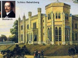 Schloss Babelsberg,Wilhelm I. und Bismarck
