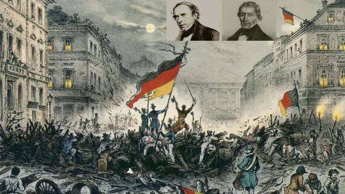 Siebengebirge Geschichte, Preußenzeit, Revolution 1848/49