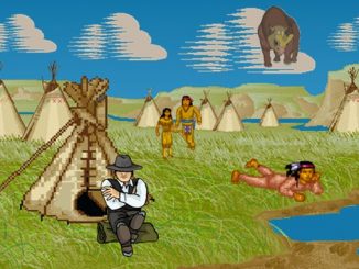 Besuch bei den Sioux-Indianern