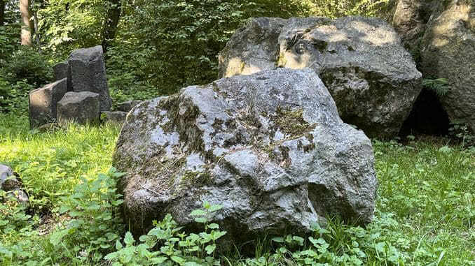 Tuff vom Ofenkaulberg, Buchenplatz, Siebengebirge