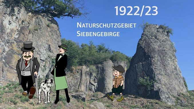 1922/23 - das Siebengebirge wird Naturschutzgebiet