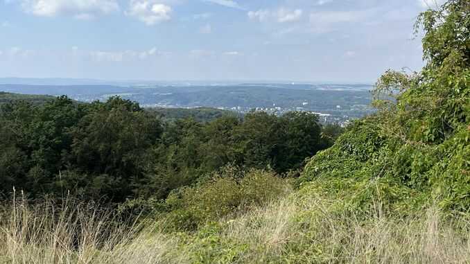 Himmerich, Blick hinab, Bad Honnef